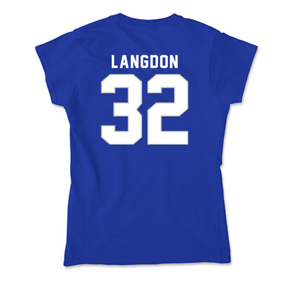 Kentucky - NCAA Softball : Sydney Langdon - Soft Style Women’s T-Shirt-1