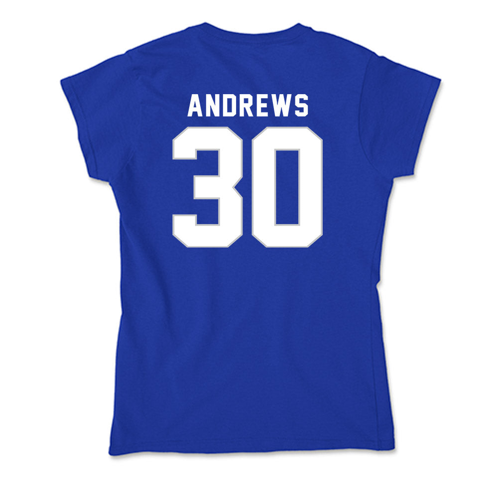 Kentucky - NCAA Women's Soccer : Emerson Andrews - Soft Style Women’s T-Shirt-1