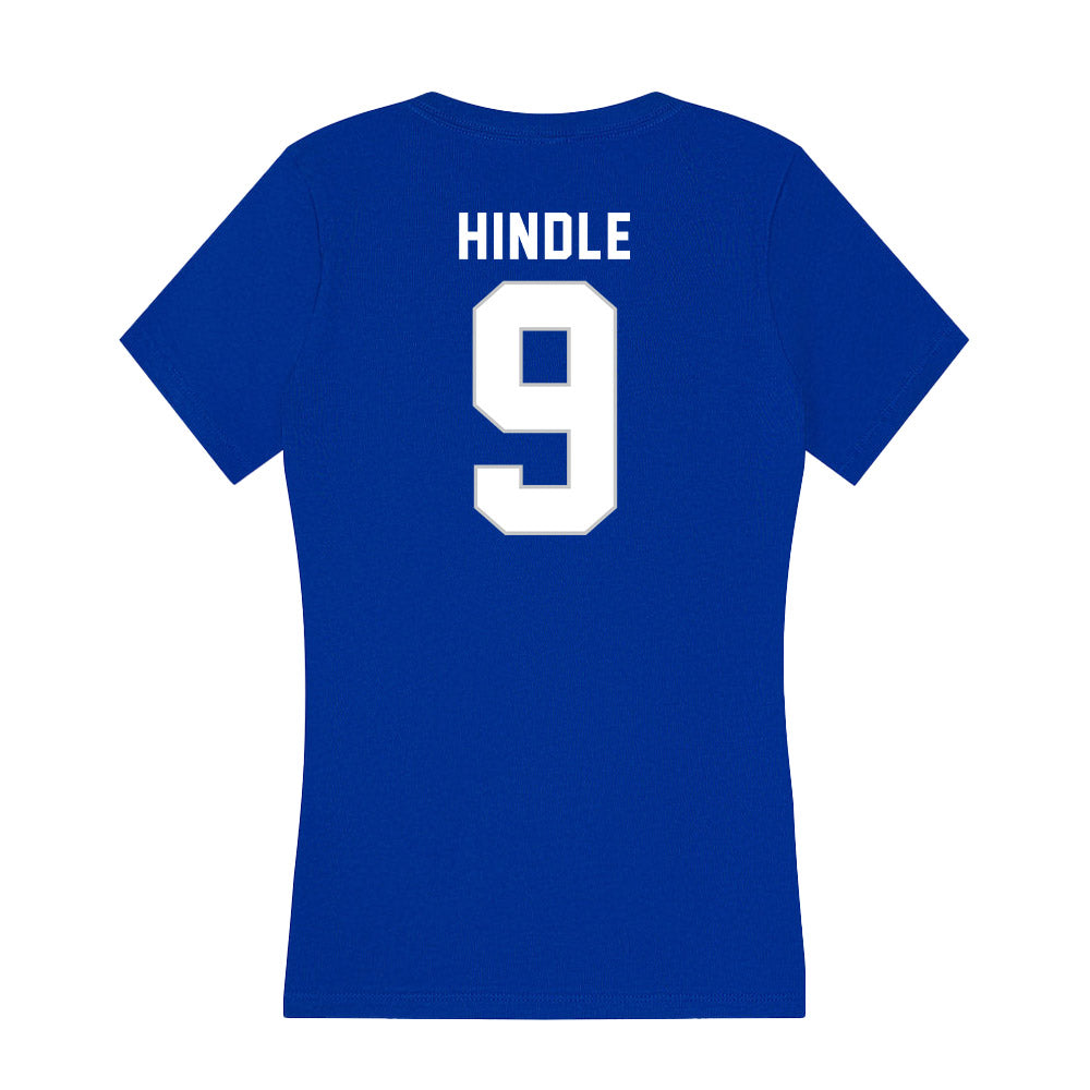 Kentucky - NCAA Baseball : Ethan Hindle - Women's V-Neck T-Shirt-1