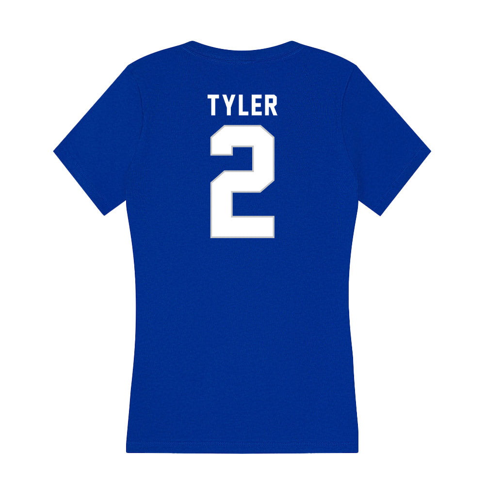 Kentucky - NCAA Women's Basketball : Saniah Tyler - Women's V-Neck T-Shirt-1