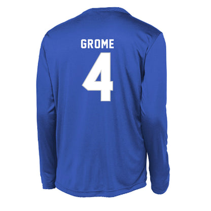 Kentucky - NCAA Women's Volleyball : Emma Grome - Activewear Long Sleeve T-Shirt