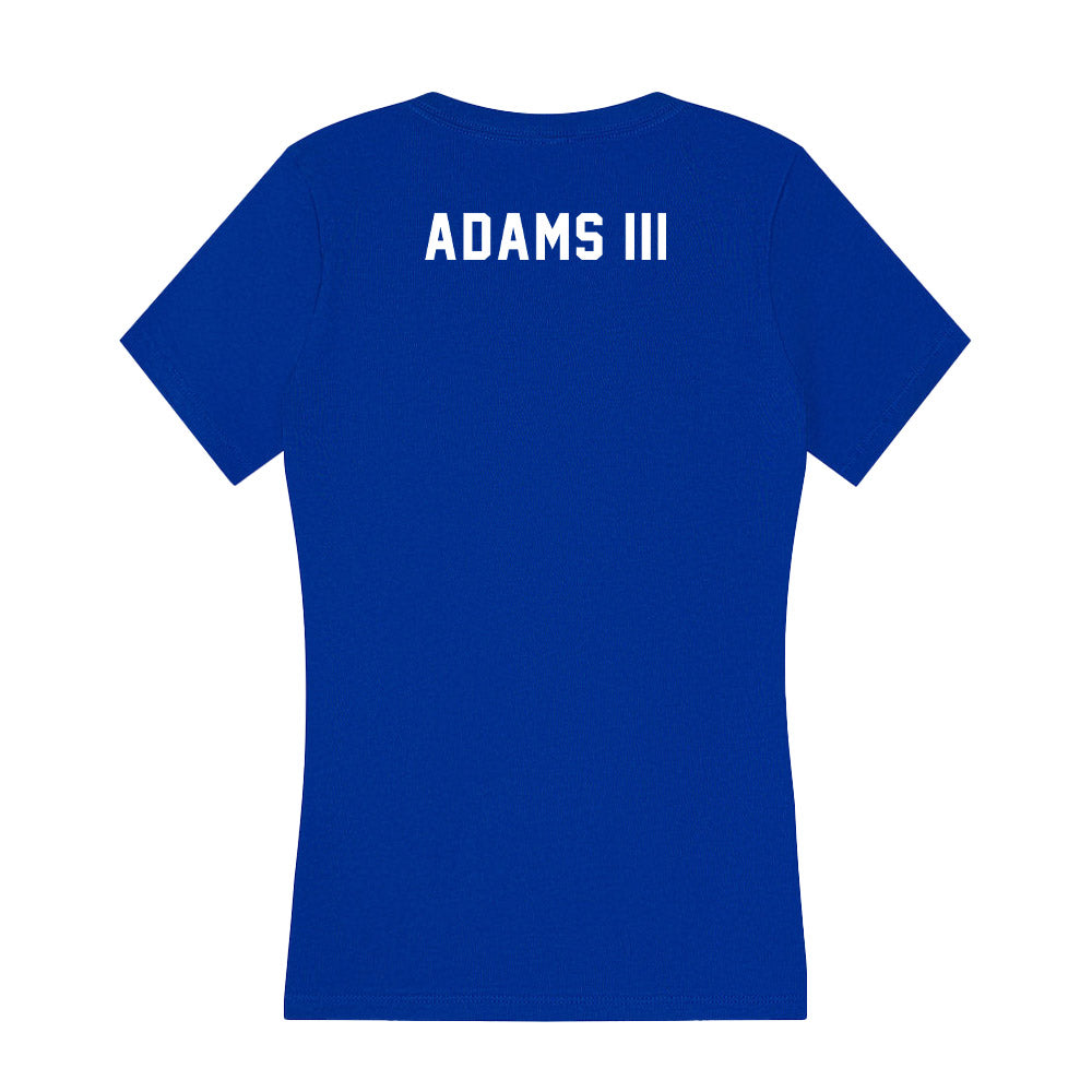 Kentucky - NCAA Men's Track & Field : Christopher Adams III - Women's V-Neck T-Shirt-1