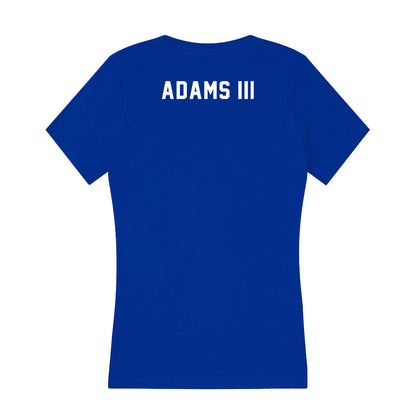 Kentucky - NCAA Men's Track & Field : Christopher Adams III - Women's V-Neck T-Shirt-1