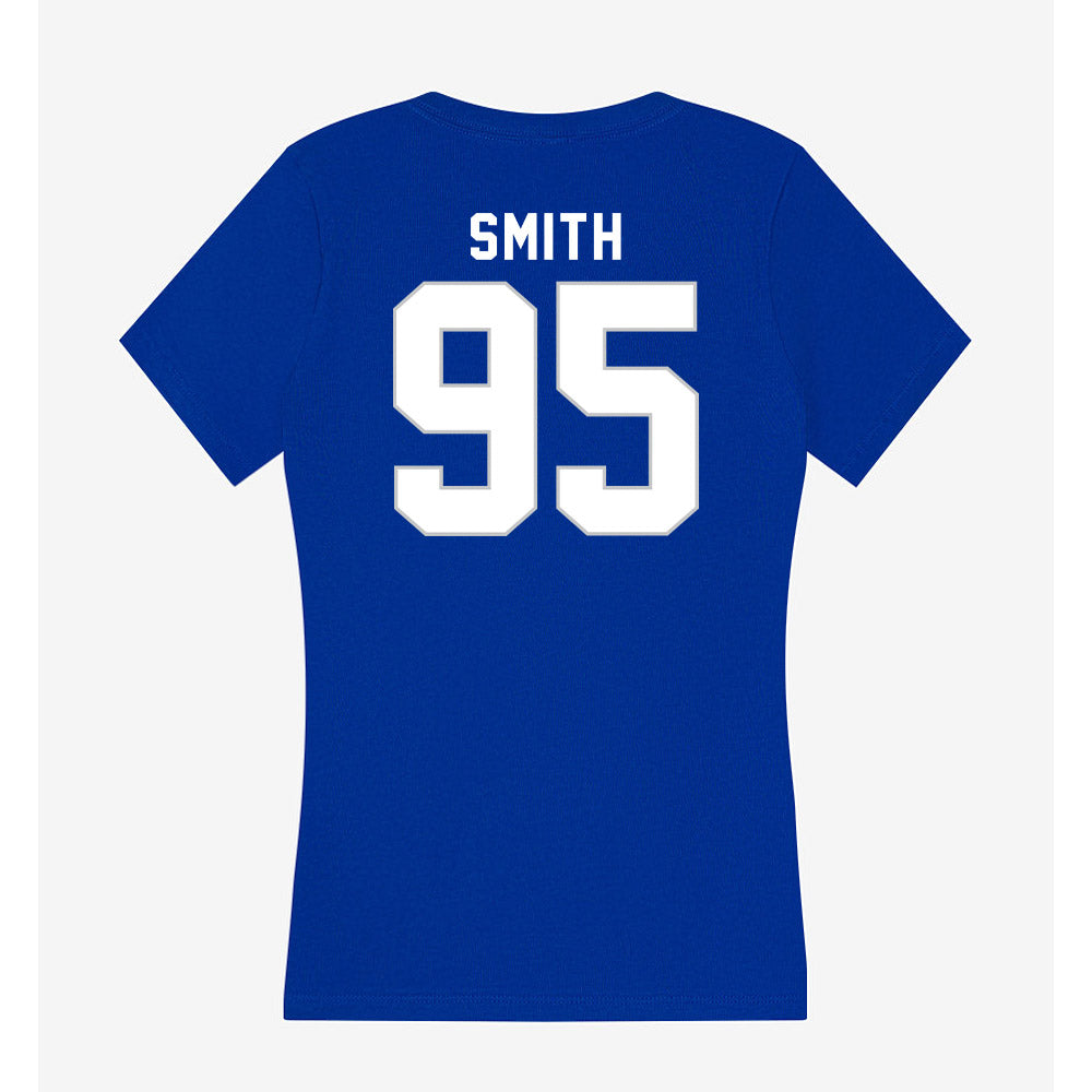 Kentucky - NCAA Football : Jerod Smith - Women's V-Neck T-Shirt-1