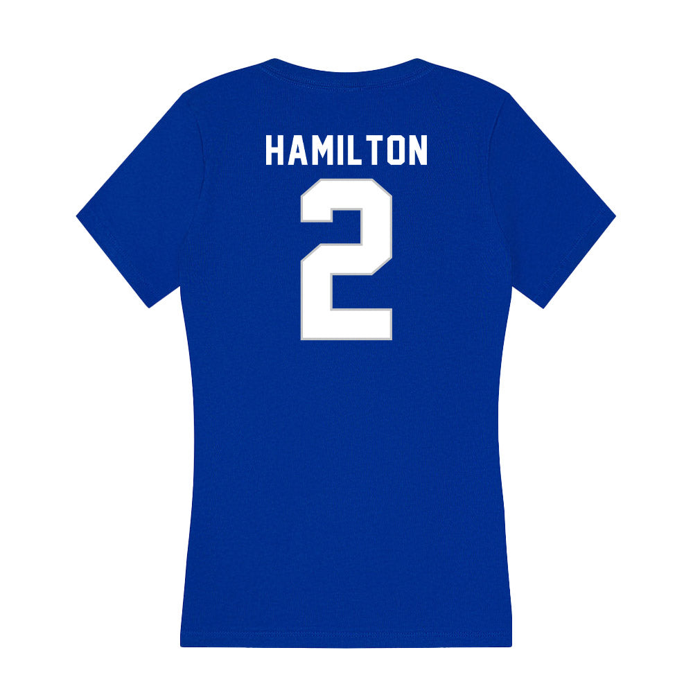 Kentucky - NCAA Softball : Karissa Hamilton - Women's V-Neck T-Shirt-1