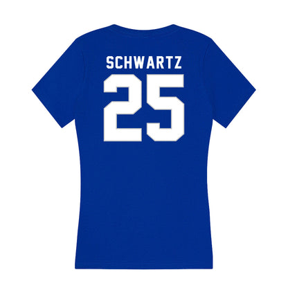 Kentucky - NCAA Baseball : Ryan Schwartz - Women's V-Neck T-Shirt-1