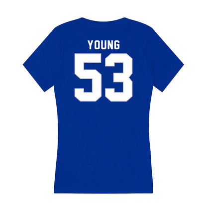 Kentucky - STUNT : Savannah Young - Women's V-Neck T-Shirt-1