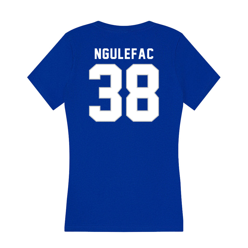 Kentucky - NCAA Women's Soccer : Kathleen Ngulefac - Women's V-Neck T-Shirt-1