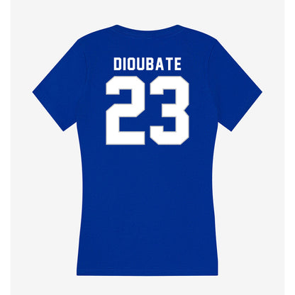 Kentucky - NCAA Men's Basketball : Mouhamed Dioubate - Women's V-Neck T-Shirt-1
