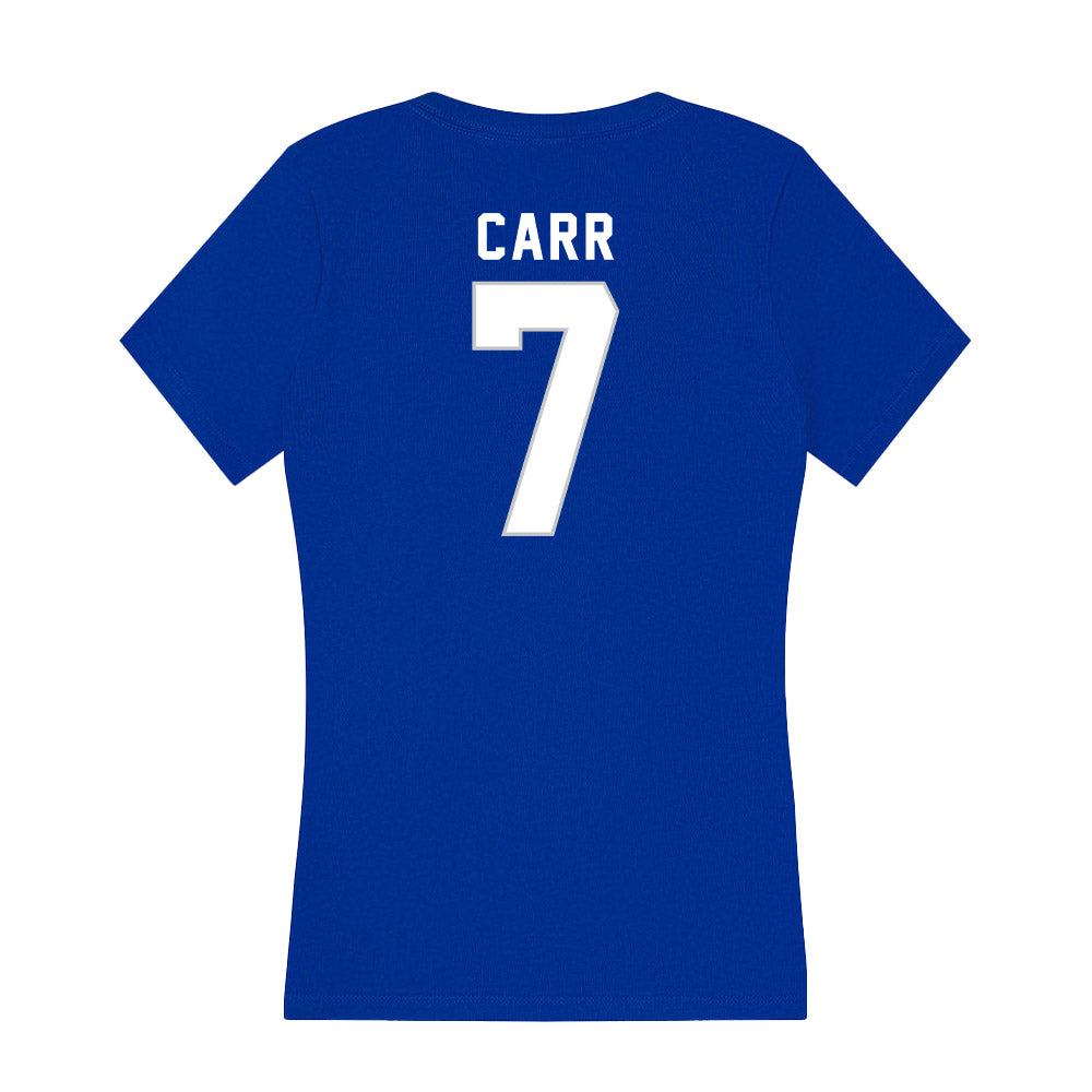 Kentucky - NCAA Men's Basketball : Andrew Carr - Women's V-Neck T-Shirt-1