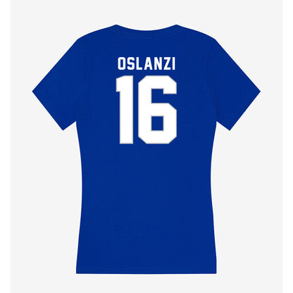 Kentucky - NCAA Softball : McKenzie Oslanzi - Women's V-Neck T-Shirt-1