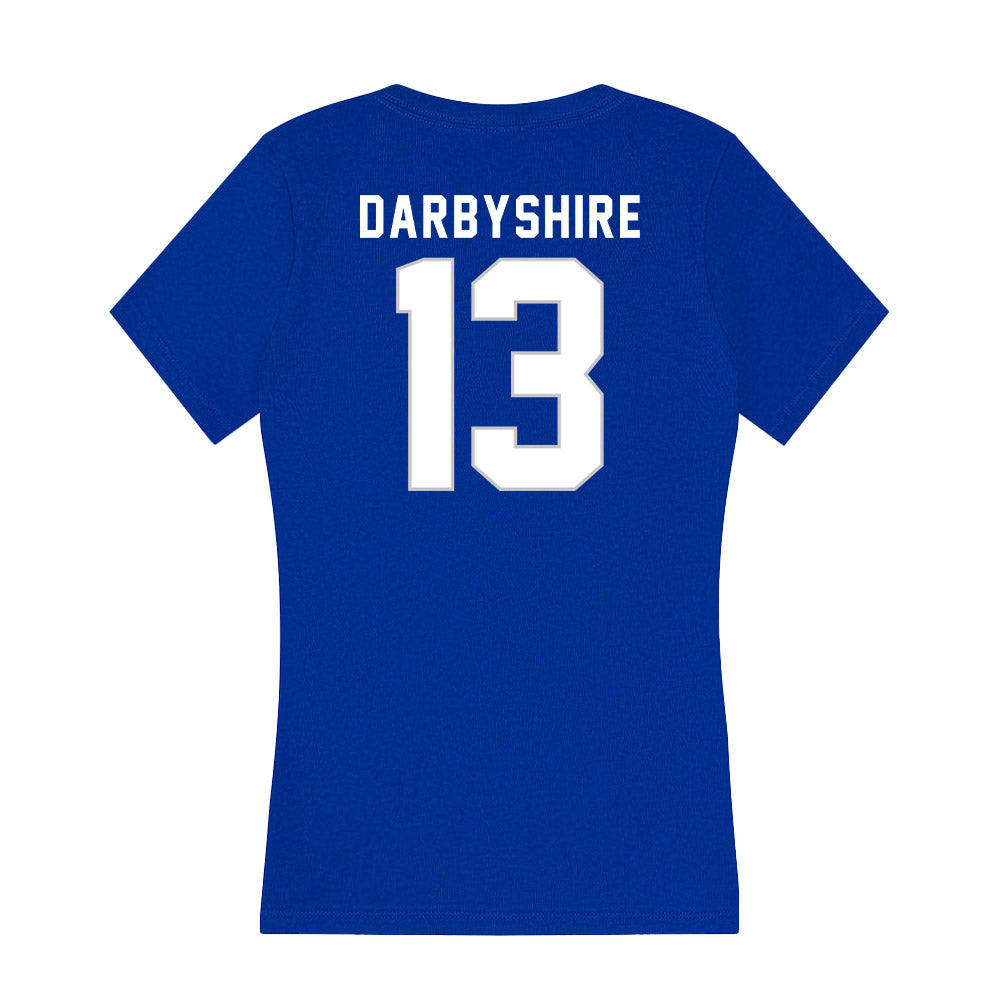 Kentucky - NCAA Men's Basketball : Grant Darbyshire - Women's V-Neck T-Shirt-1