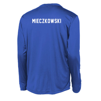 Kentucky - NCAA Men's Swimming & Diving : Szymon Mieczkowski - Activewear Long Sleeve T-Shirt