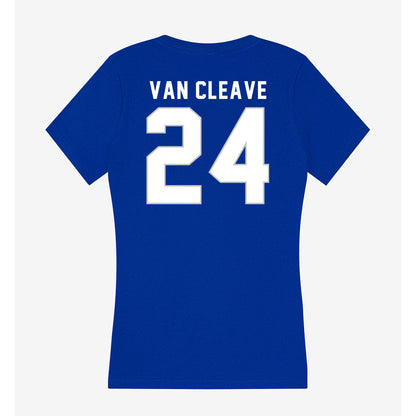 Kentucky - NCAA Baseball : Braxton Van Cleave - Women's V-Neck T-Shirt-1