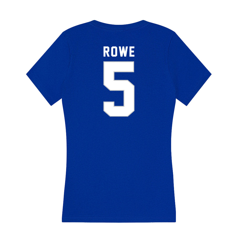 Kentucky - NCAA Women's Basketball : Cassidy Rowe - Women's V-Neck T-Shirt-1