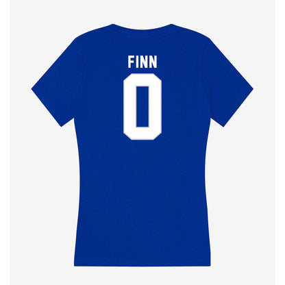 Kentucky - NCAA Baseball : Sam Finn - Women's V-Neck T-Shirt-1