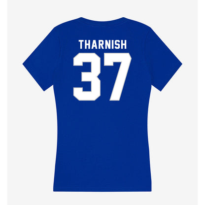 Kentucky - NCAA Baseball : Jayce Tharnish - Women's V-Neck T-Shirt-1