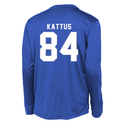 Kentucky - NCAA Football : Josh Kattus - Activewear Long Sleeve T-Shirt