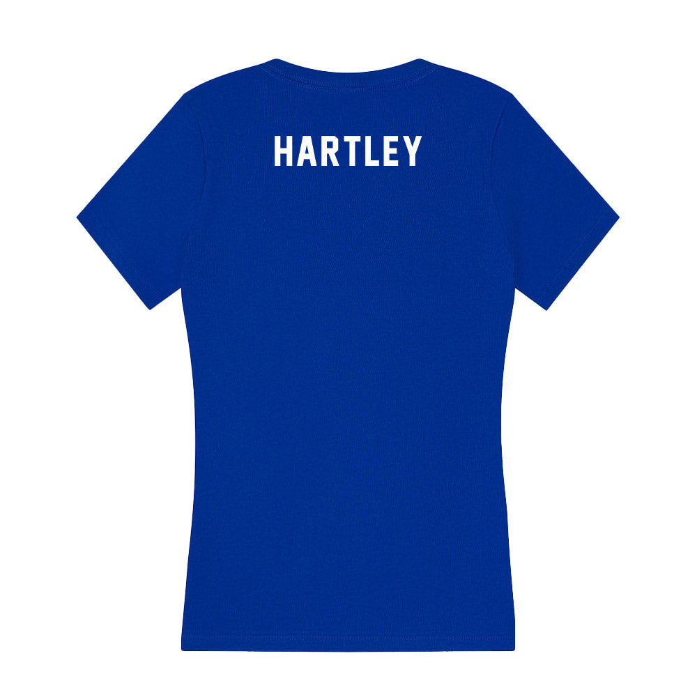 Kentucky - NCAA Women's Swimming & Diving : Madison Hartley - Women's V-Neck T-Shirt-1