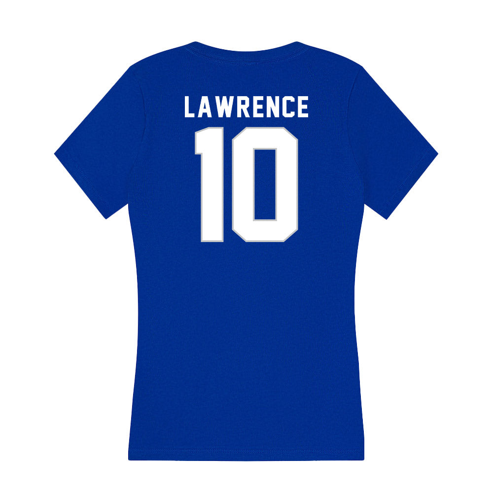 Kentucky - NCAA Baseball : Luke Lawrence - Women's V-Neck T-Shirt-1