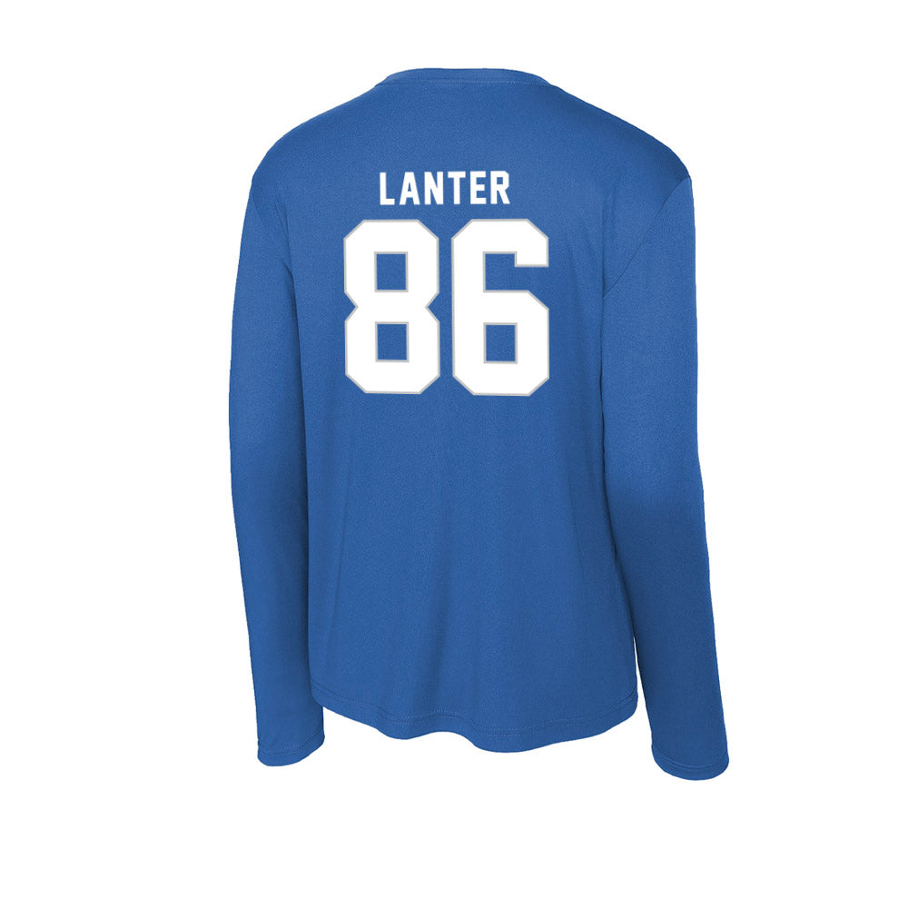 Kentucky - NCAA Football : Cole Lanter - Activewear Long Sleeve T-Shirt-1