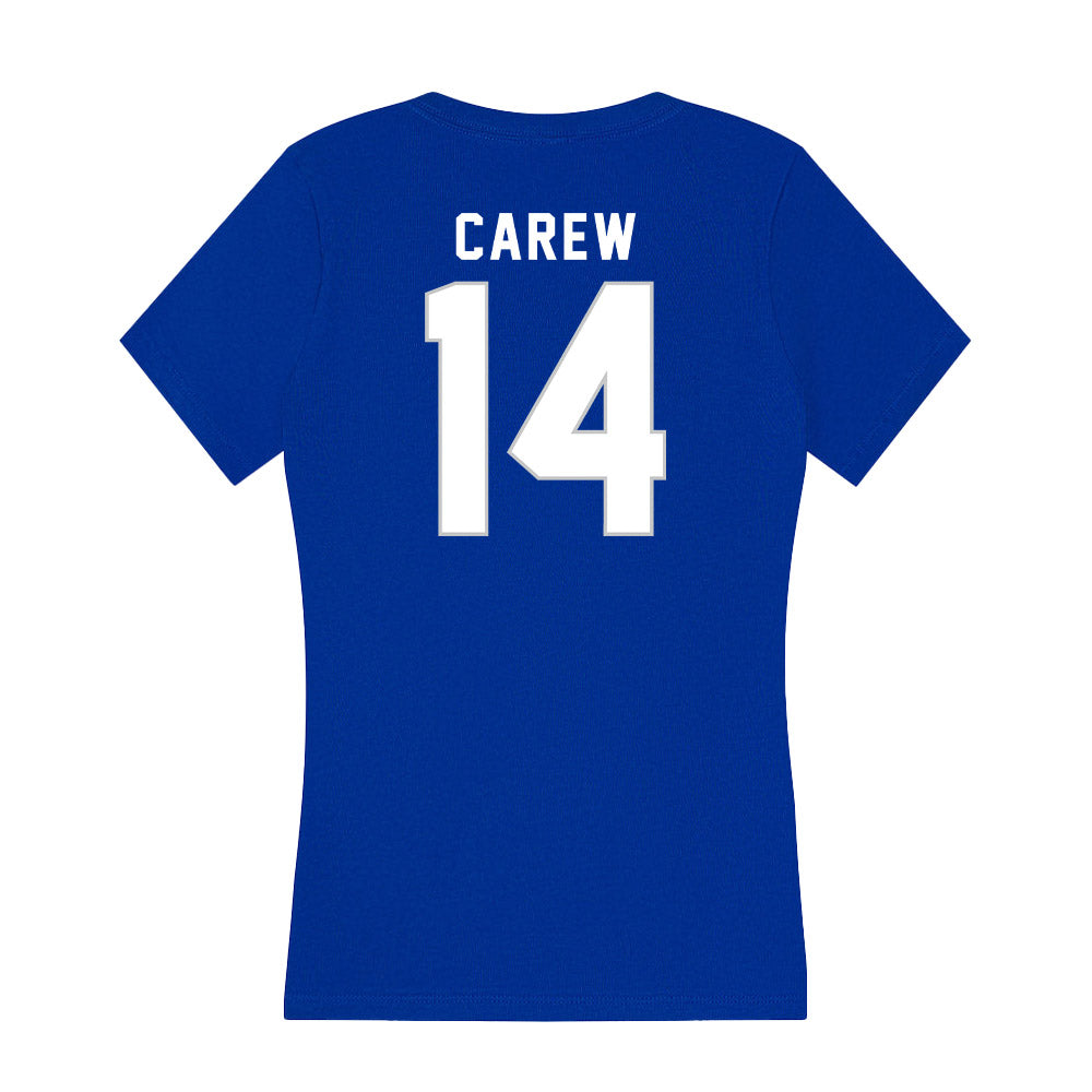 Kentucky - NCAA Men's Soccer : Iker Carew - Women's V-Neck T-Shirt-1