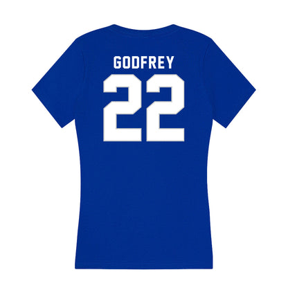 Kentucky - NCAA Football : Grant Godfrey - Women's V-Neck T-Shirt-1