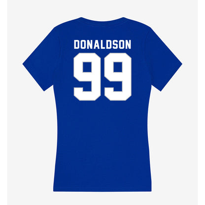 Kentucky - NCAA Softball : Emory Donaldson - Women's V-Neck T-Shirt-1