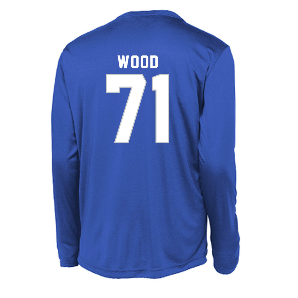 Kentucky - NCAA Football : Malachi Wood - Activewear Long Sleeve T-Shirt