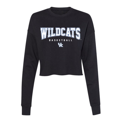 Kentucky - NCAA Women's Basketball : Saniah Tyler - Women's Cropped Crew Fleece-0