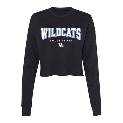 Kentucky - NCAA Women's Volleyball : Trinity Ward - Women's Cropped Crew Fleece-0