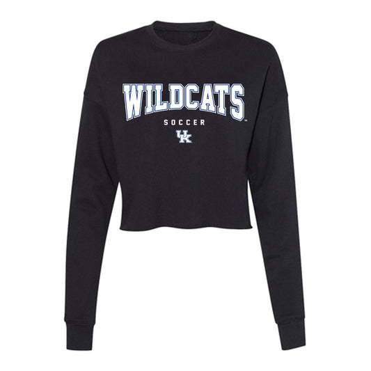 Kentucky - NCAA Women's Soccer : Rayna Powers - Women's Cropped Crew Fleece-0