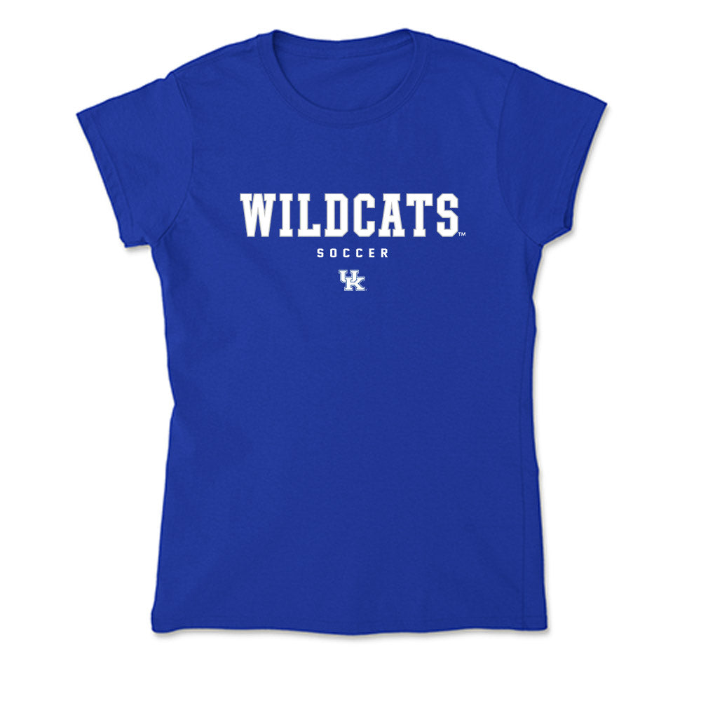 Kentucky - NCAA Men's Soccer : Kevin Larsson - Soft Style Women’s T-Shirt-0