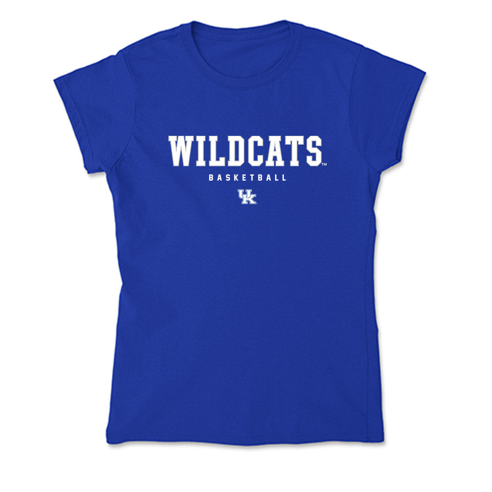 Kentucky - NCAA Men's Basketball : Reece Potter - Soft Style Women’s T-Shirt-0