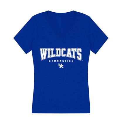 Kentucky - NCAA Women's Gymnastics : Cecily Rizo - Women's V-Neck T-Shirt-0