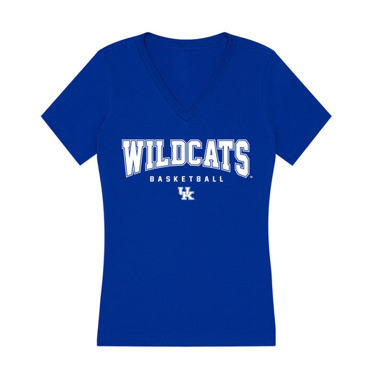 Kentucky - NCAA Men's Basketball : Denzel Aberdeen - Women's V-Neck T-Shirt-0