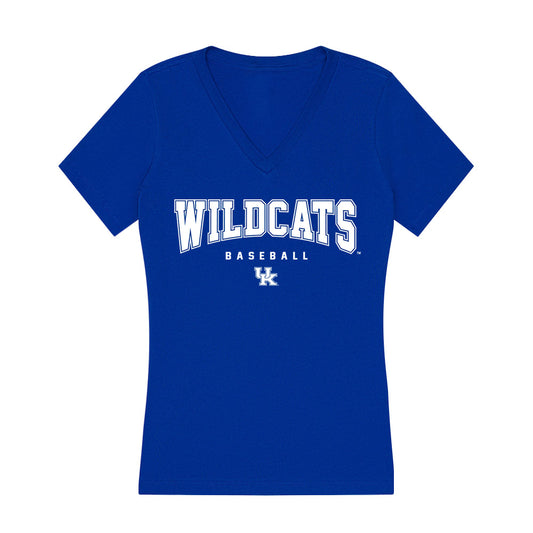 Kentucky - NCAA Baseball : Caeden Cloud - Women's V-Neck T-Shirt-0