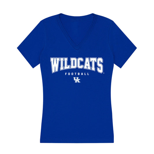 Kentucky - NCAA Football : Wyatt Phyle - Women's V-Neck T-Shirt-0