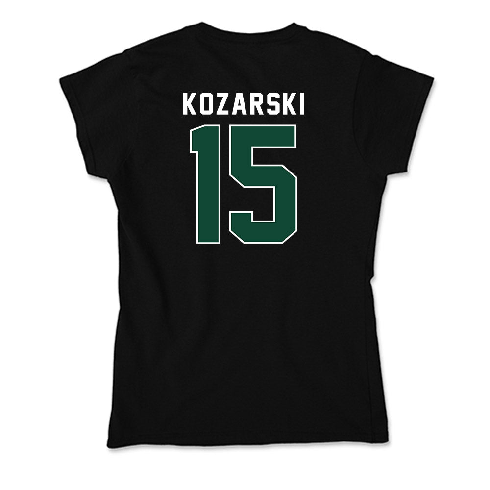 Miami - NCAA Women's Soccer : Gisselle Kozarski - Soft Style Women’s T-Shirt-1