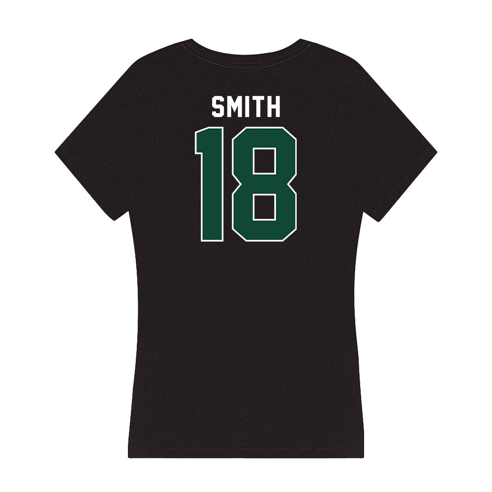 Miami - NCAA Football : Nikao Smith - Women's V-Neck T-Shirt-1