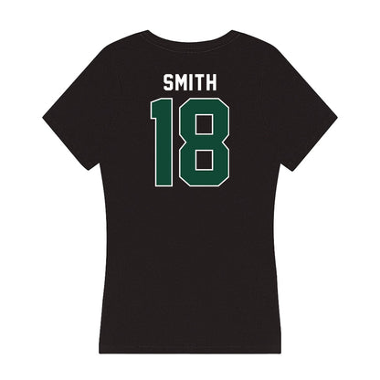 Miami - NCAA Football : Nikao Smith - Women's V-Neck T-Shirt-1