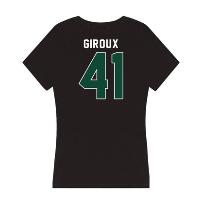 Miami - NCAA Baseball : Alexander Giroux - Women's V-Neck T-Shirt-1