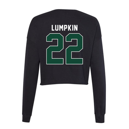 Miami - NCAA Baseball : Reese Lumpkin - Women's Cropped Crew Fleece-1