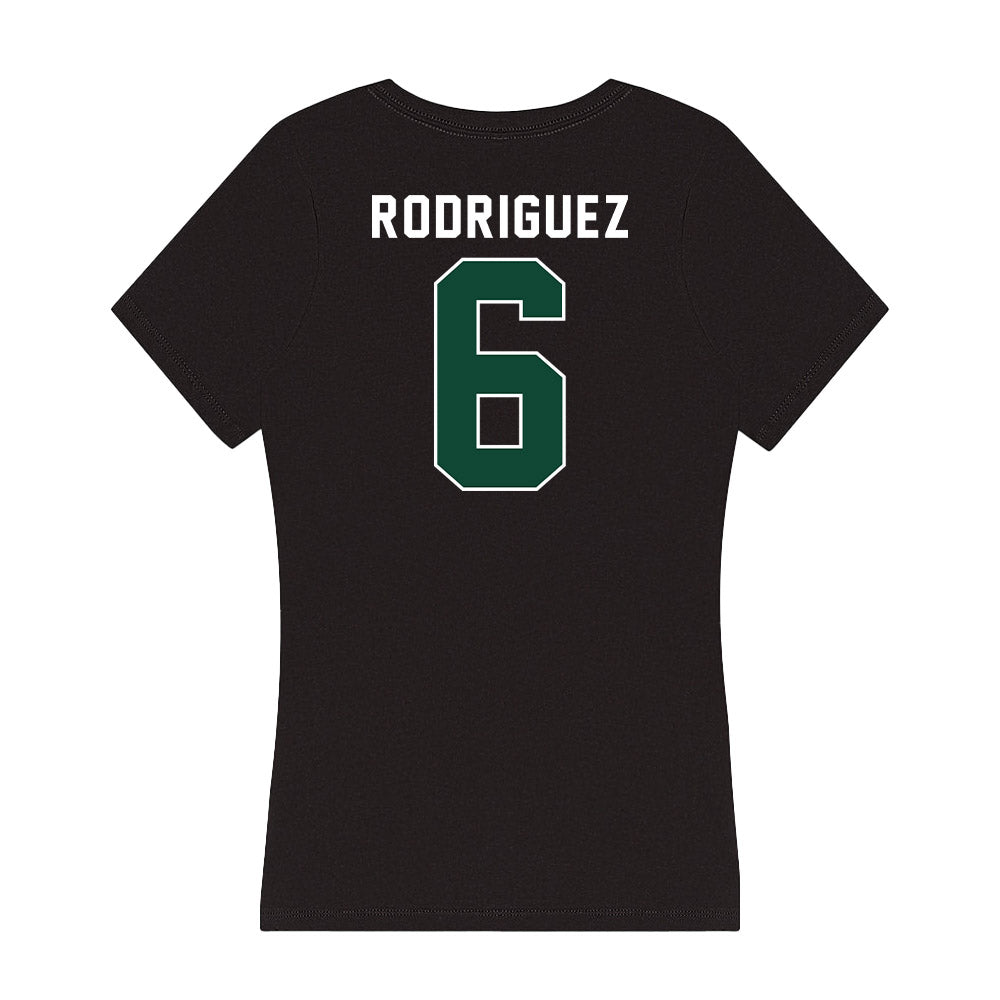 Miami - NCAA Women's Volleyball : Ariana Rodriguez - Women's V-Neck T-Shirt-1