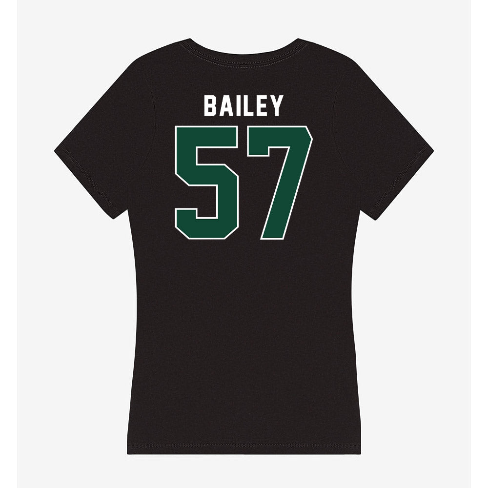 Miami - NCAA Football : Allen Bailey - Women's V-Neck T-Shirt-1