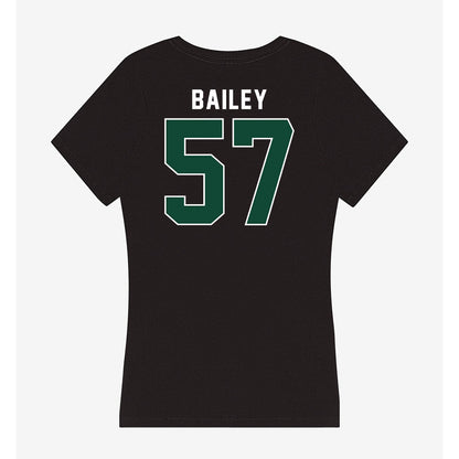Miami - NCAA Football : Allen Bailey - Women's V-Neck T-Shirt-1