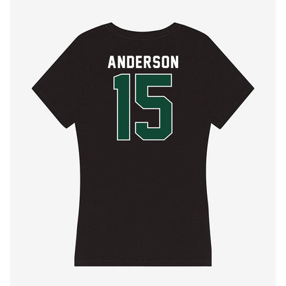 Miami - NCAA Football : Judd Anderson - Women's V-Neck T-Shirt-1