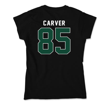 Miami - NCAA Football : Jackson Carver - Soft Style Women’s T-Shirt-1