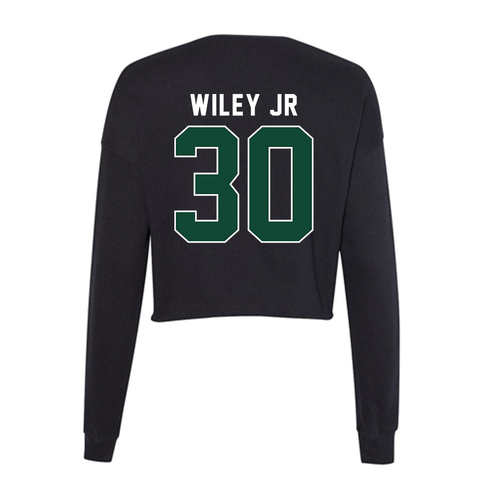 Miami - NCAA Football : Kellen Wiley Jr - Women's Cropped Crew Fleece-1