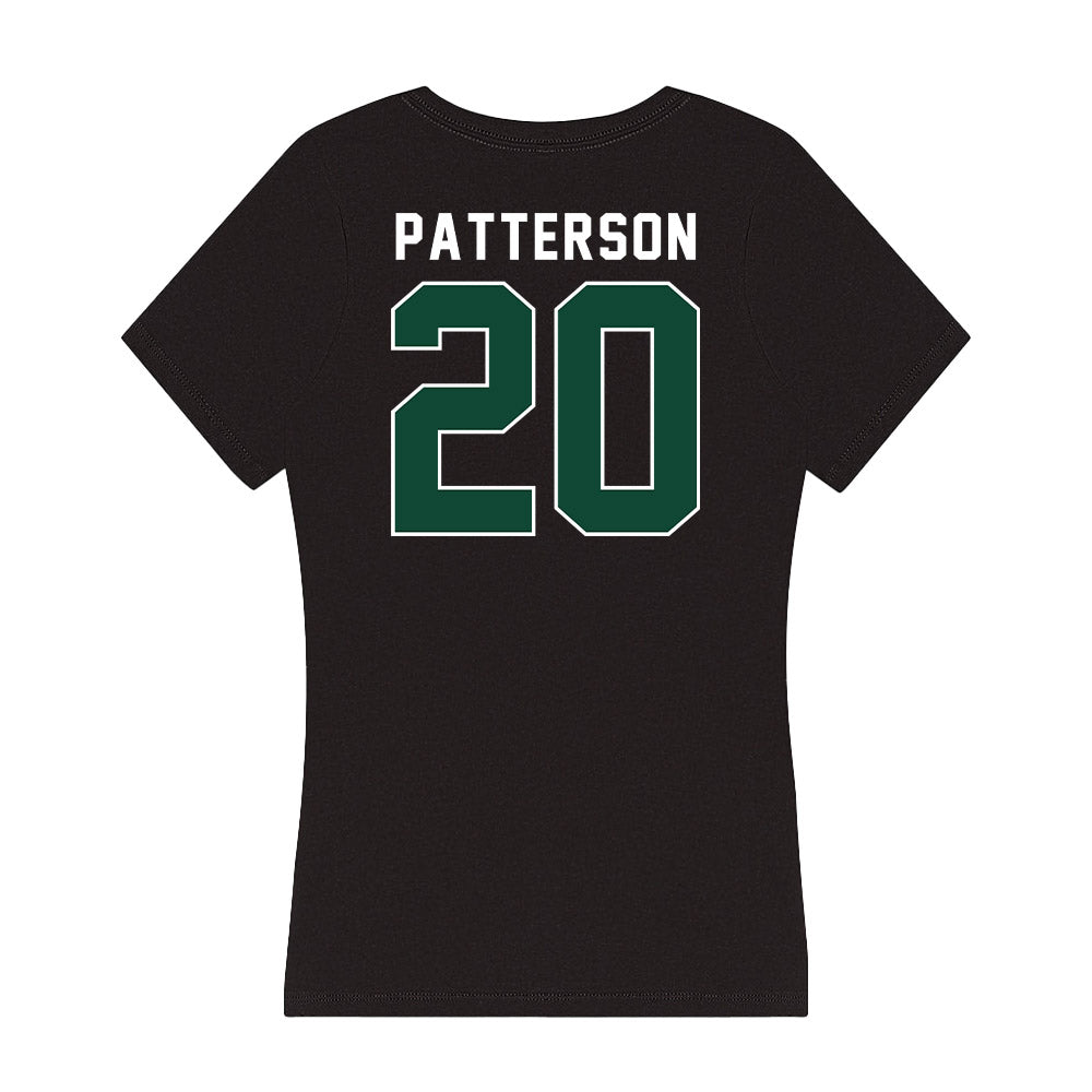 Miami - NCAA Football : Zaquan Patterson - Women's V-Neck T-Shirt-1